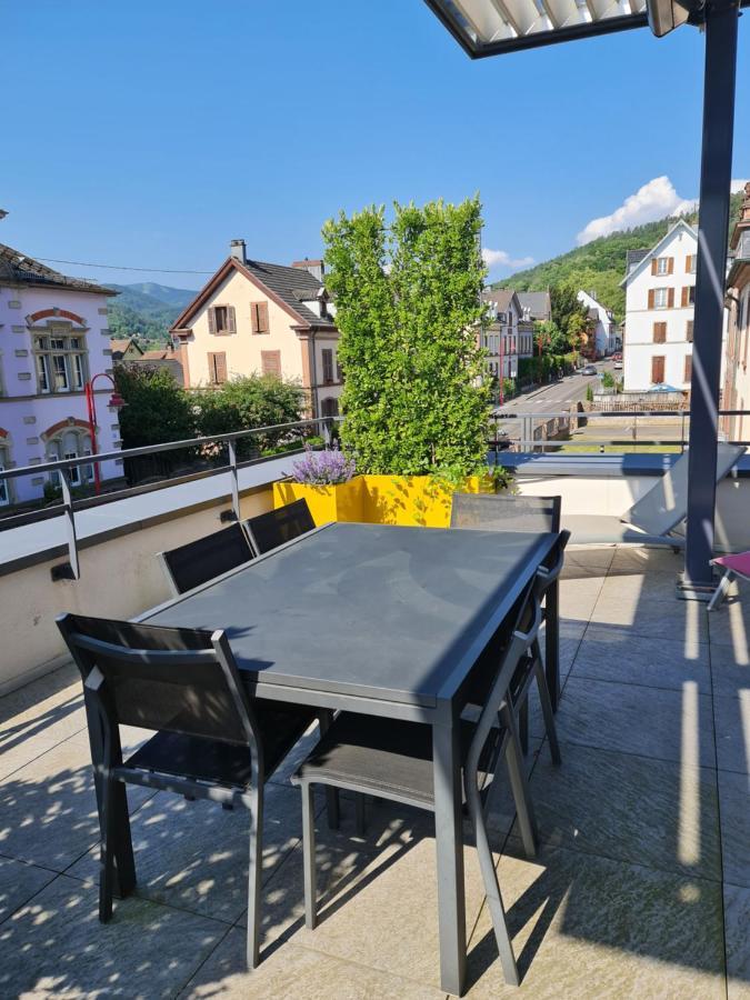 Attic Pour 4 Personnes Daire Munster  Dış mekan fotoğraf